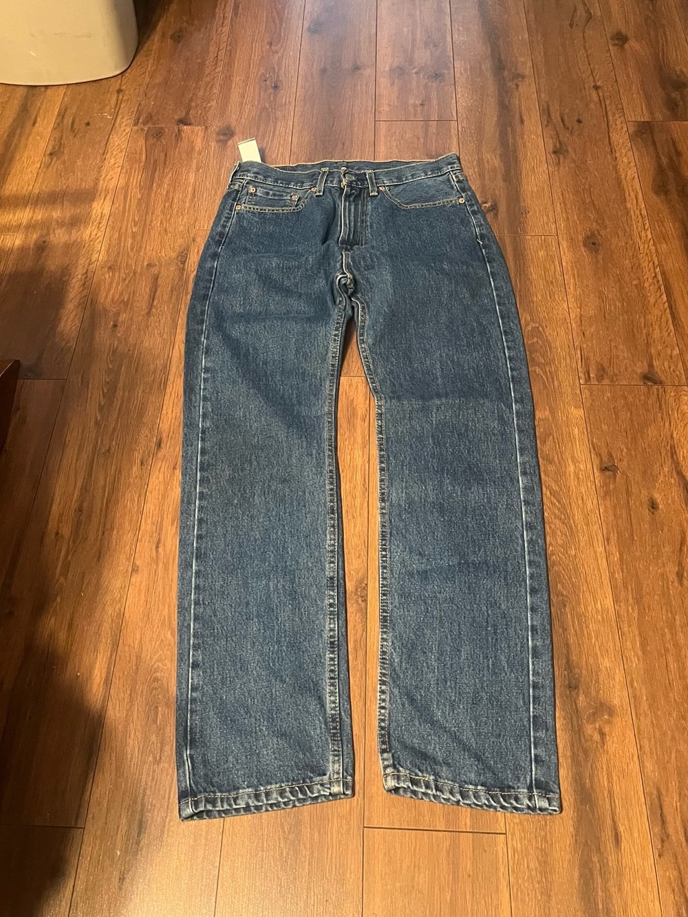 Levi's 505 Men's Dark Blue Straight Jeans